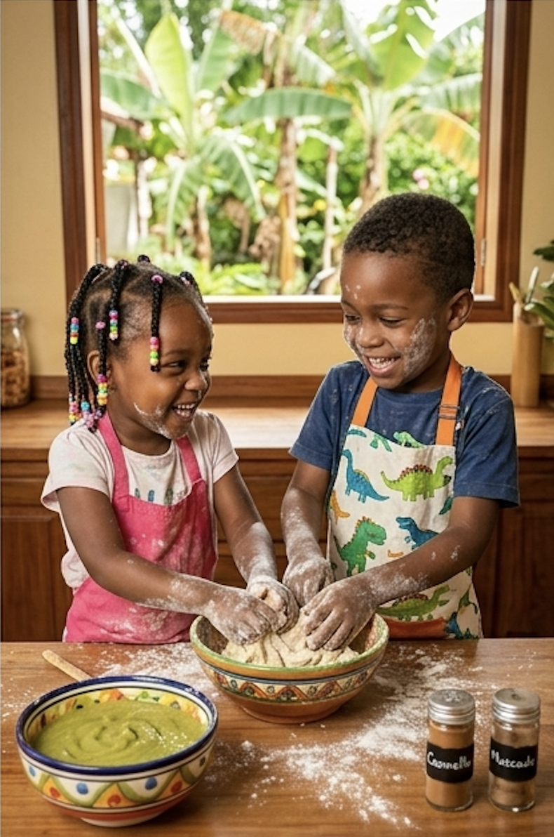 ti giraumon atelier intérieur; mascotte, tigiraumon; Ti Giraumon; cuisine; enfants; petit chef
